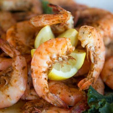 Steamed Shrimp