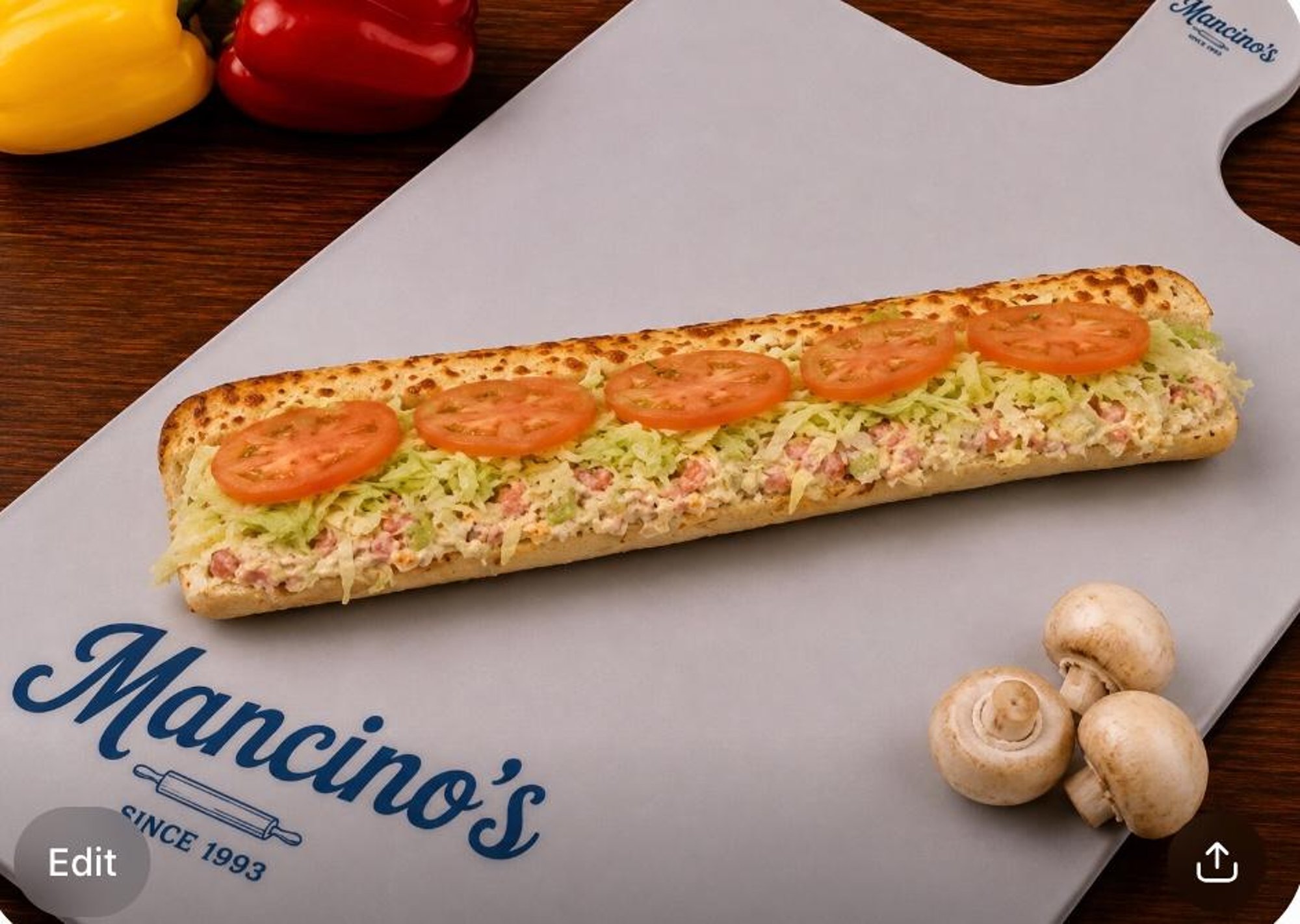 Whole Crab and Seafood Grinder