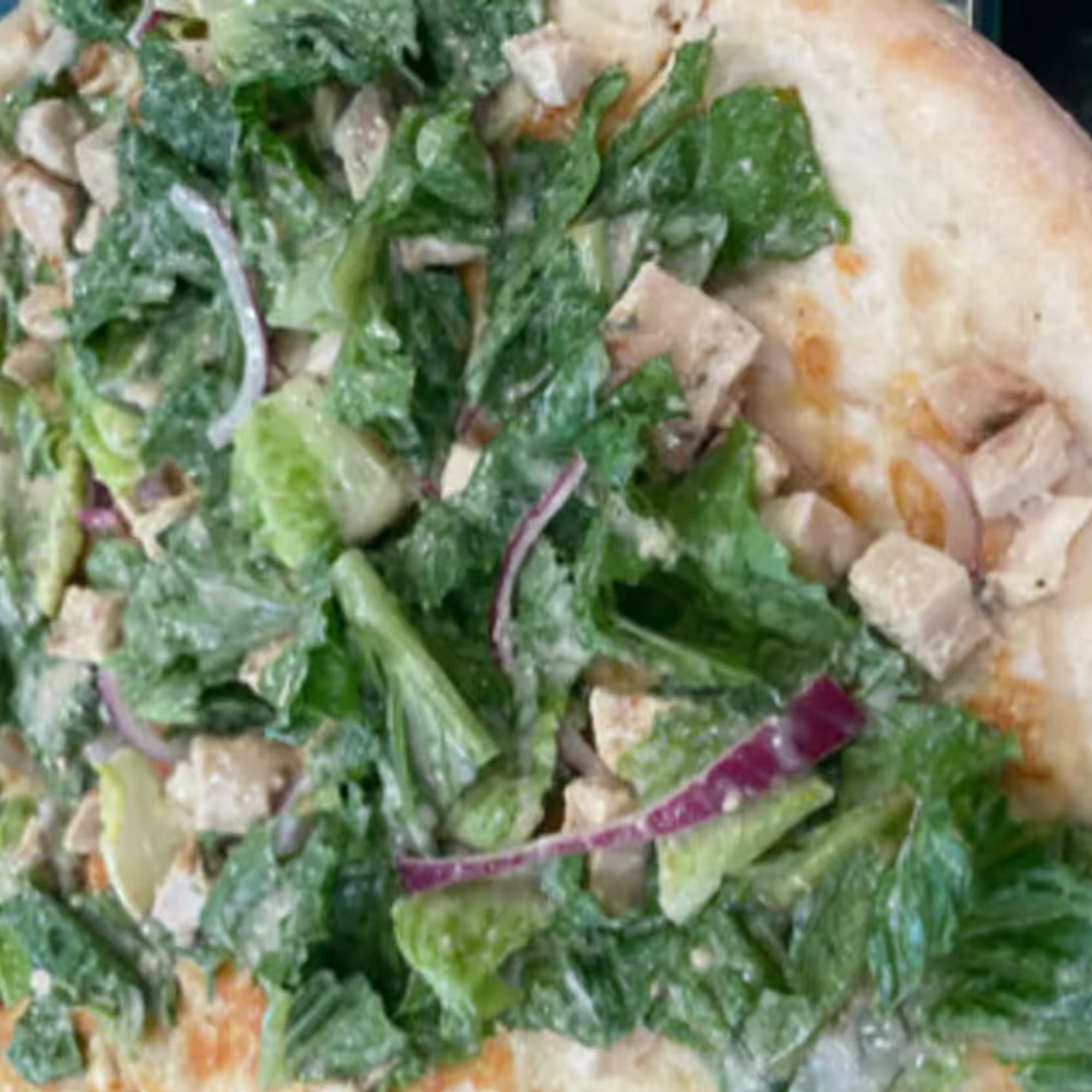 Chicken Caesar Pizza