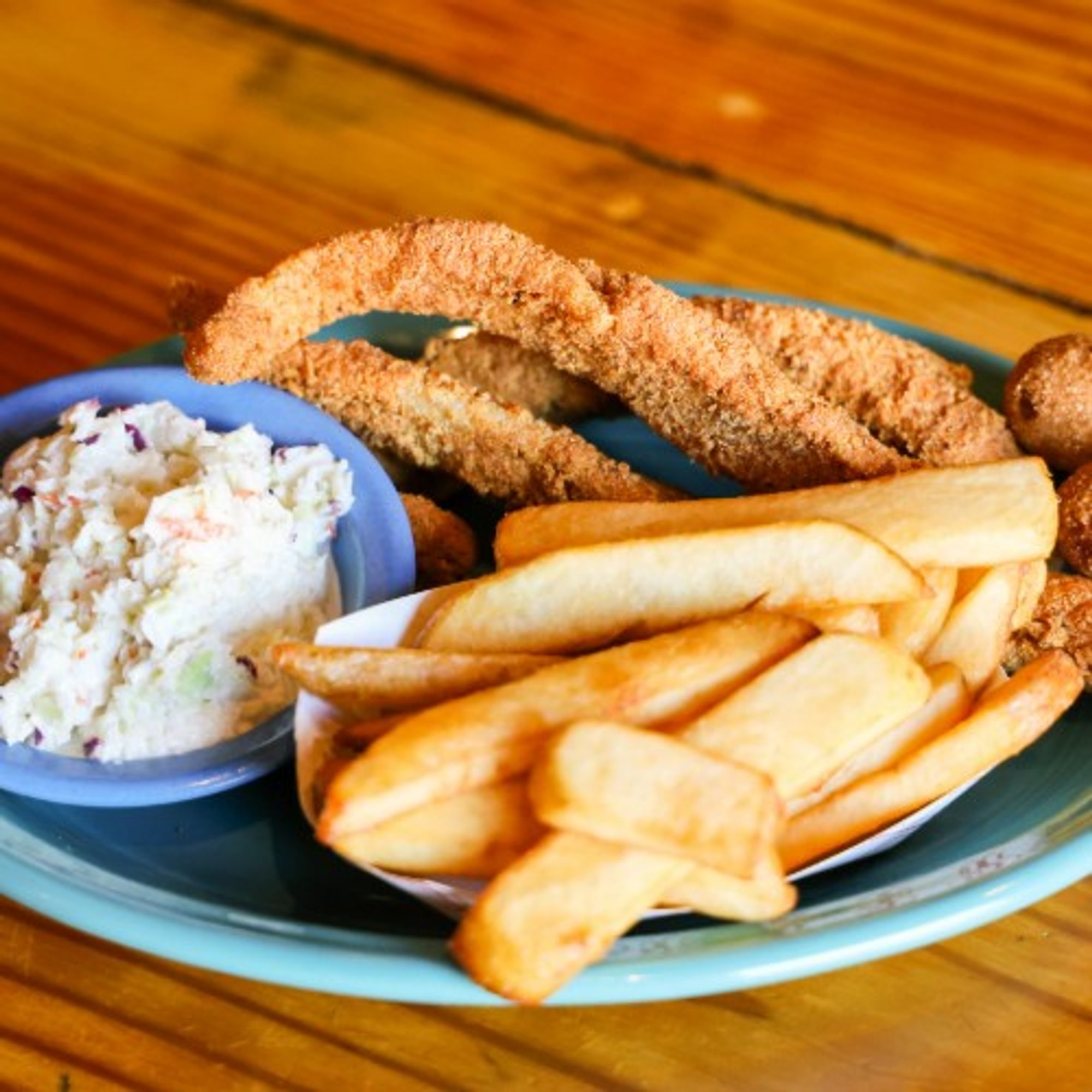 1 Piece Fish Filet Plate