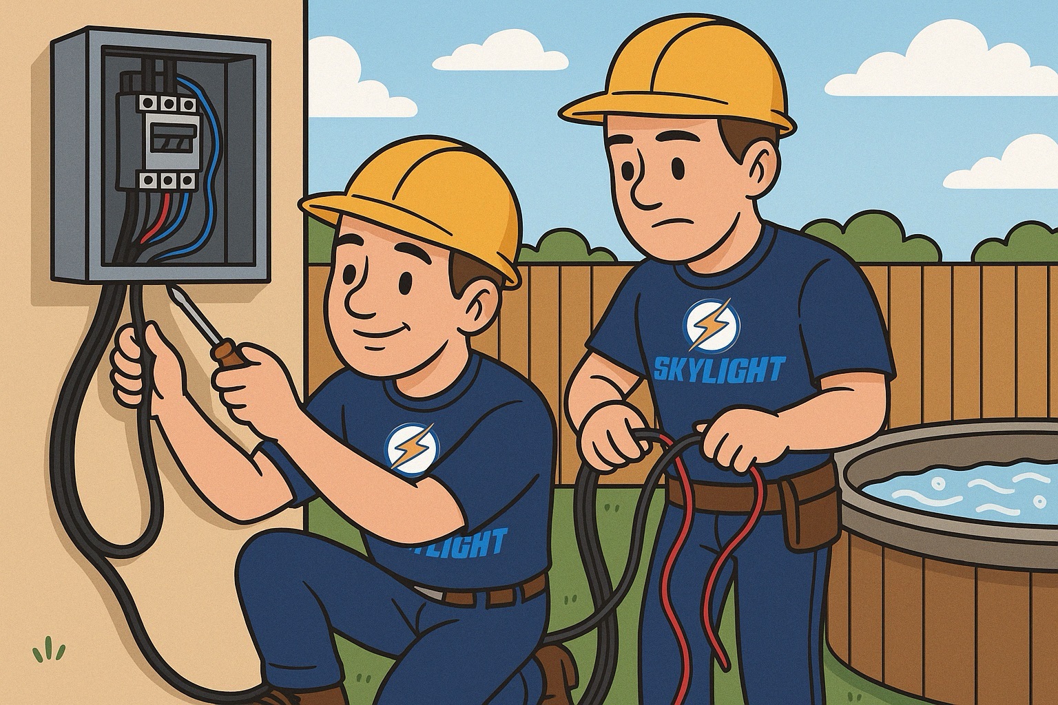 Skylight Electrical Service Image