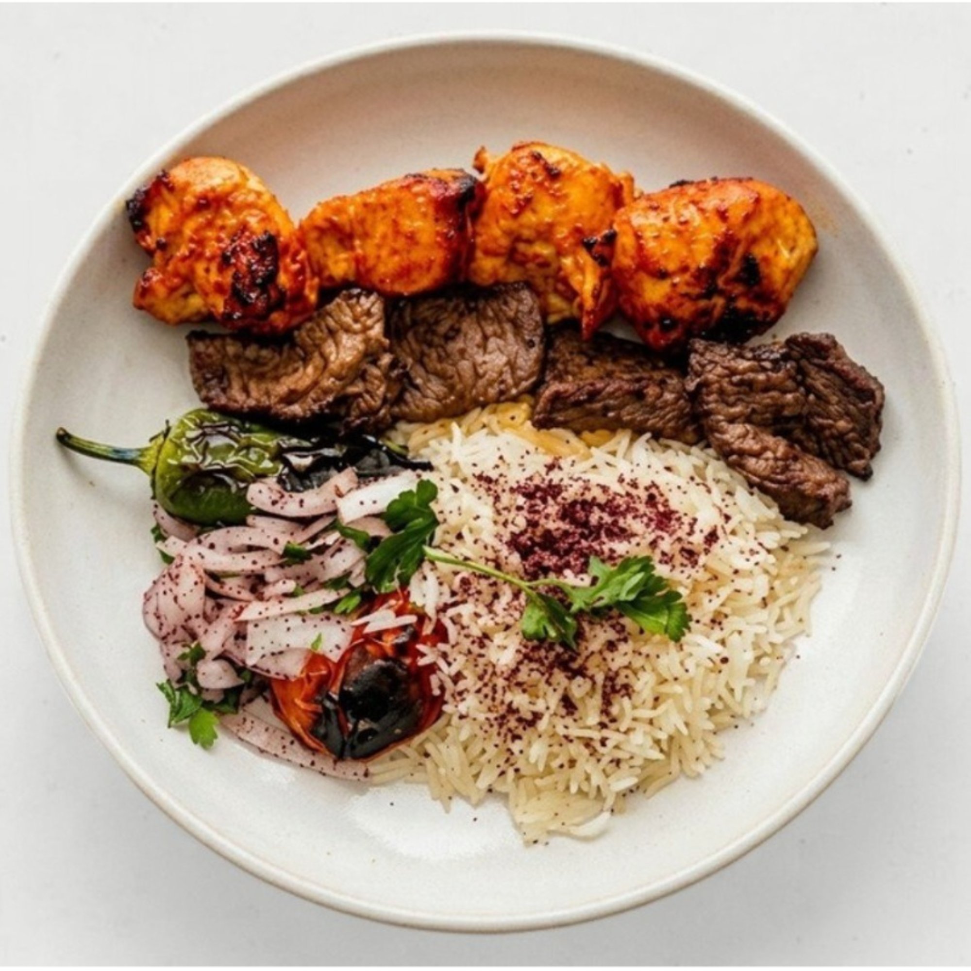 Chicken Kebab & Lamb Kebab