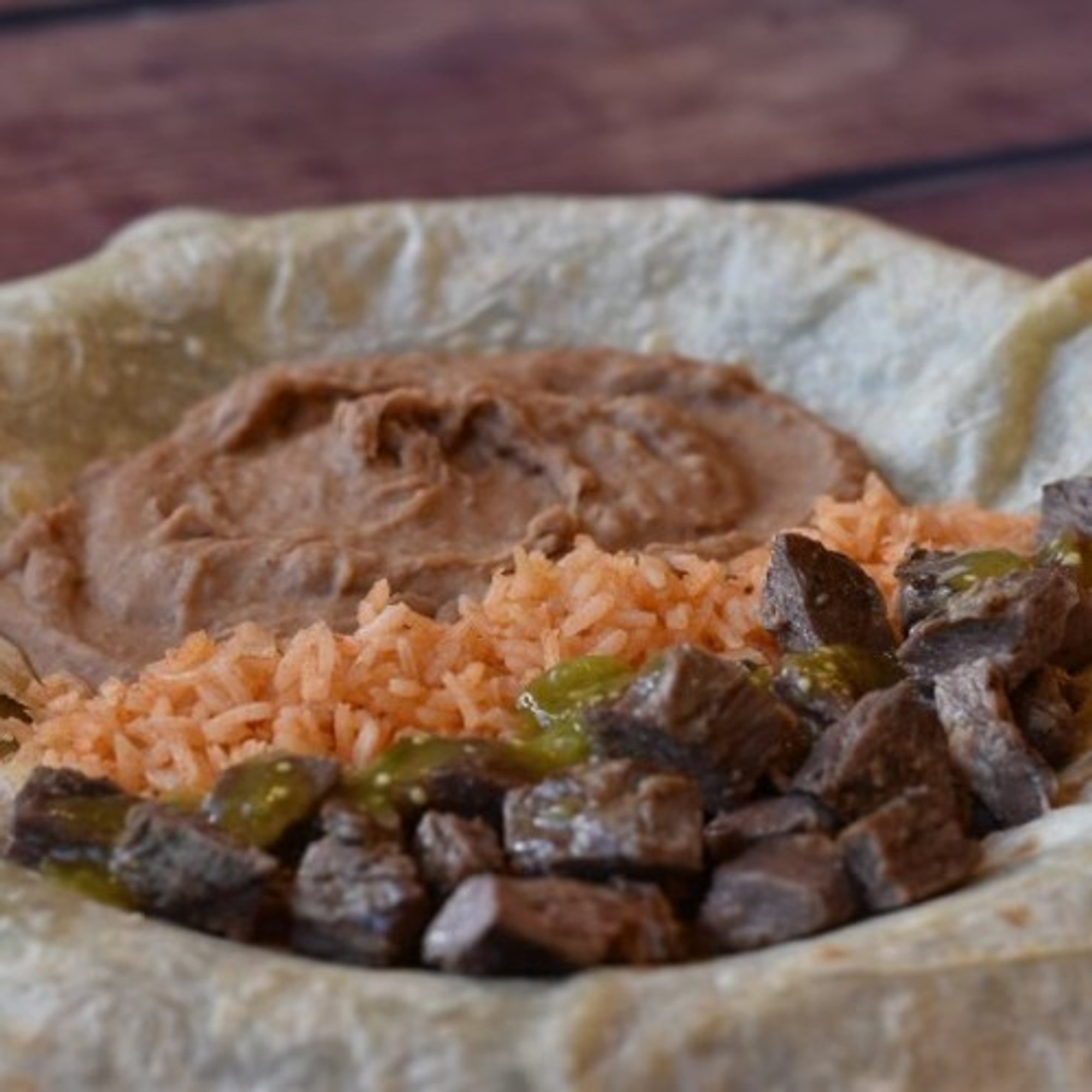 Carne Asada Burrito