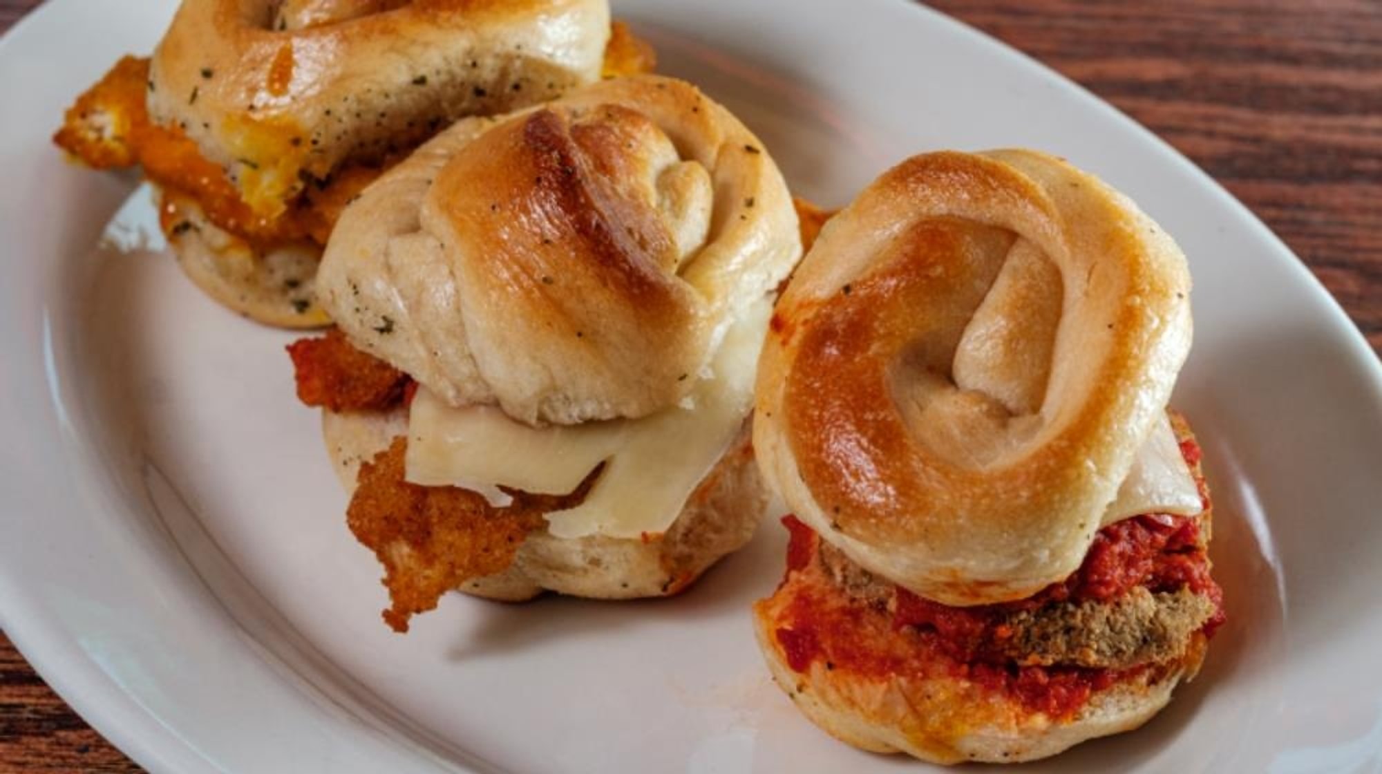 Chicken Parmigiana Slider