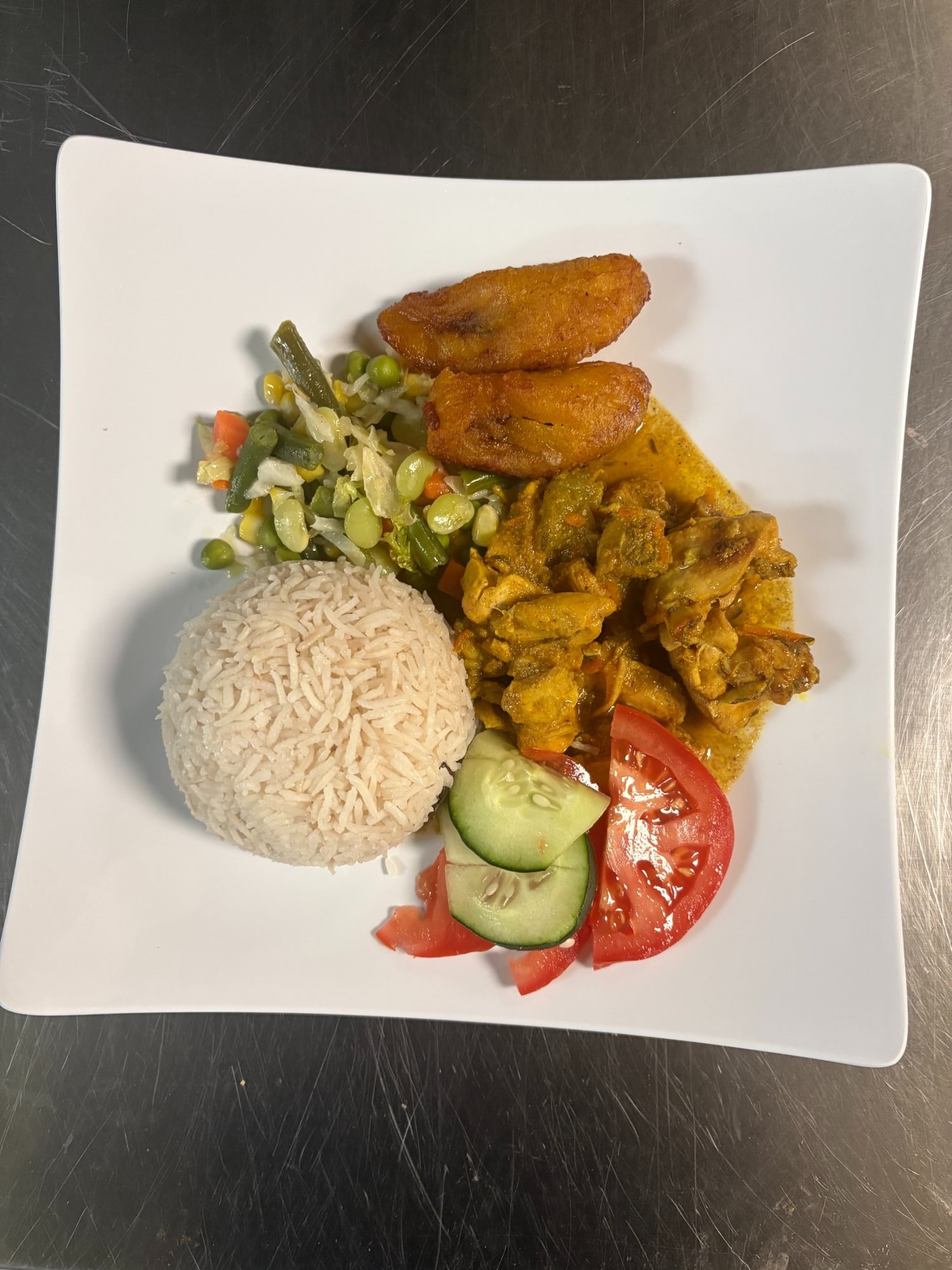Curry chicken small