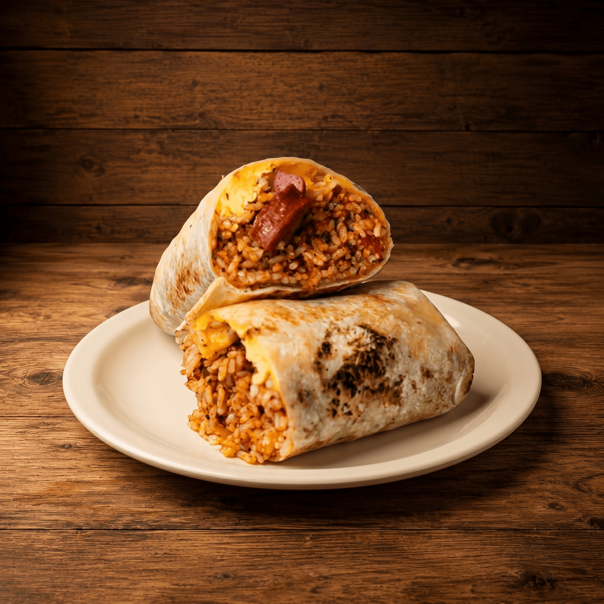 Chorizo y Papas / Sausage & Potato Burrito