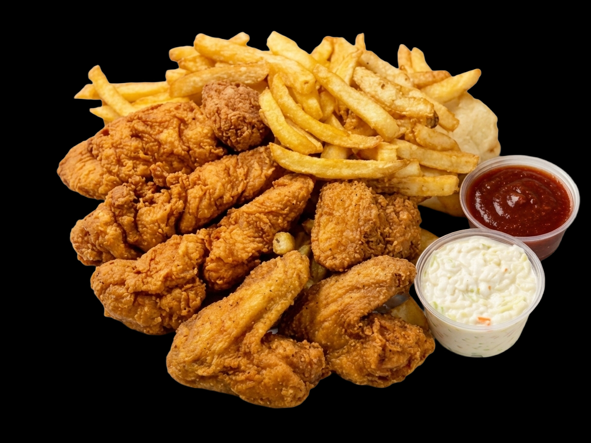 #8 MLK Special Chicken Tenders & Whole Wings