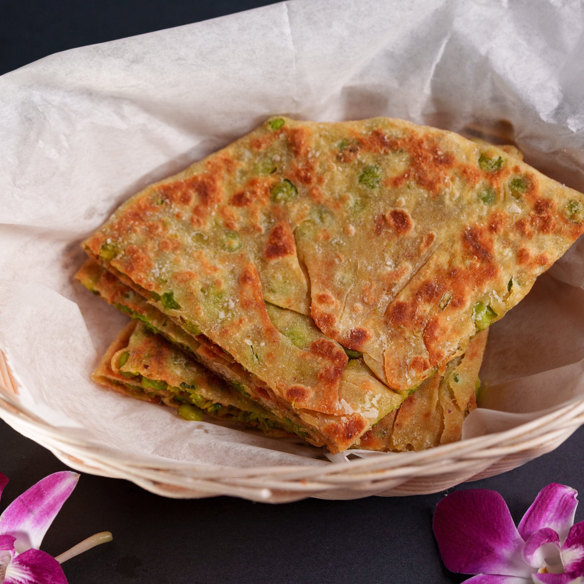 Peas Paratha