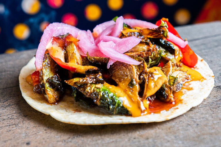 Smokin' Brussels Taco