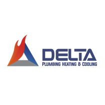 Delta Plumbing Heating &amp; Cooling Inc. Logo