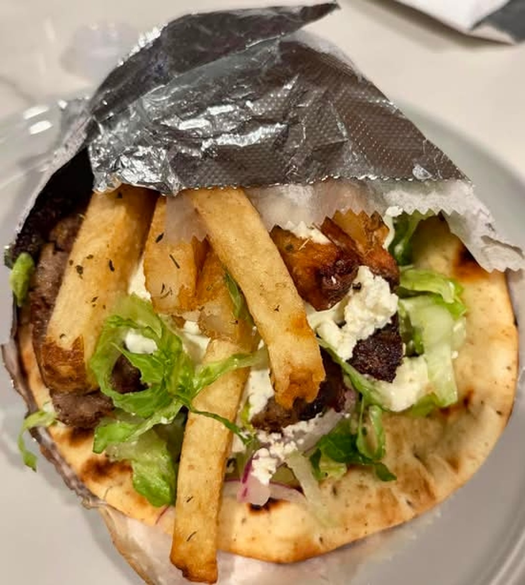 BEEF & LAMB GYRO PITA