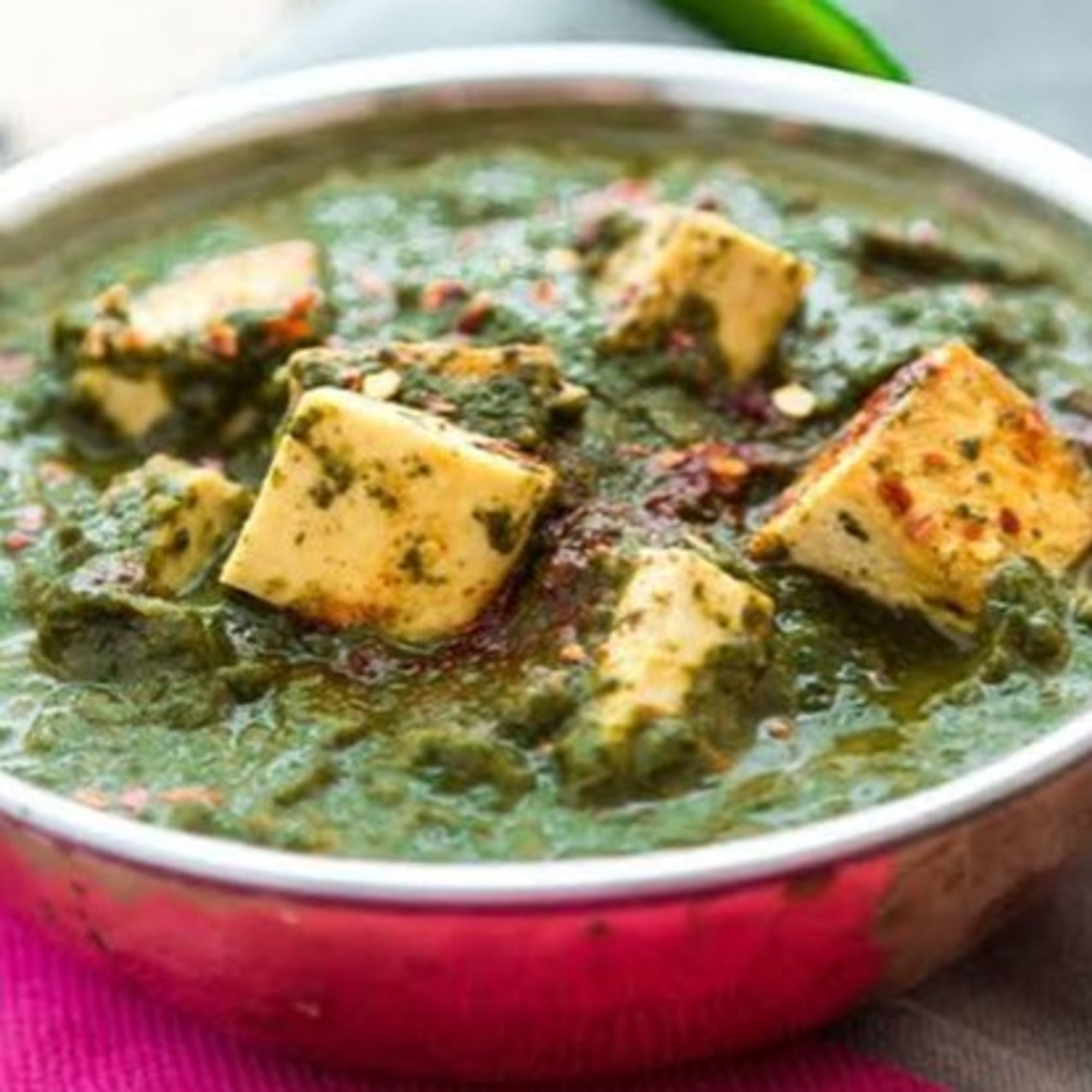 Saag Tofu [Vegan]