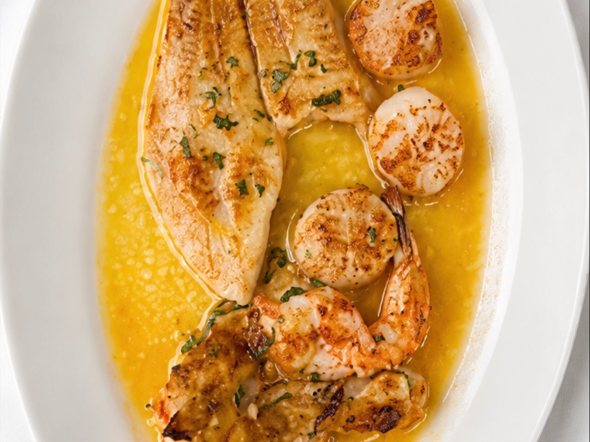 Broiled Seafood Platter