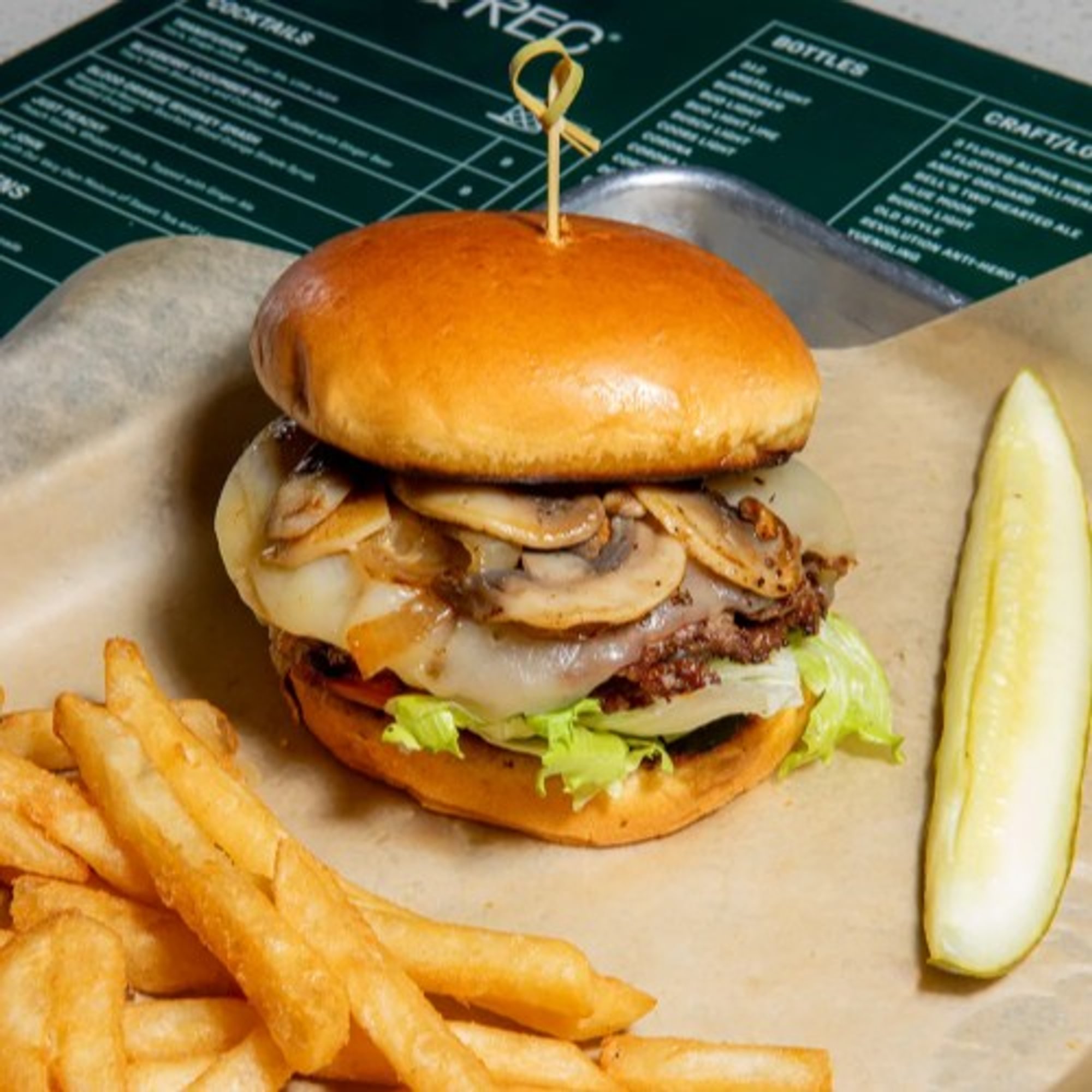 Truffle & Mushroom Swiss Smash