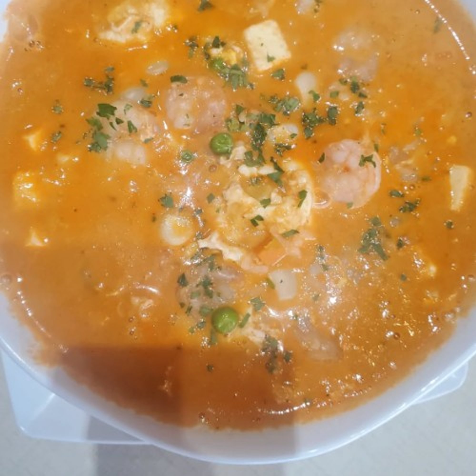 Chupe De Camarones