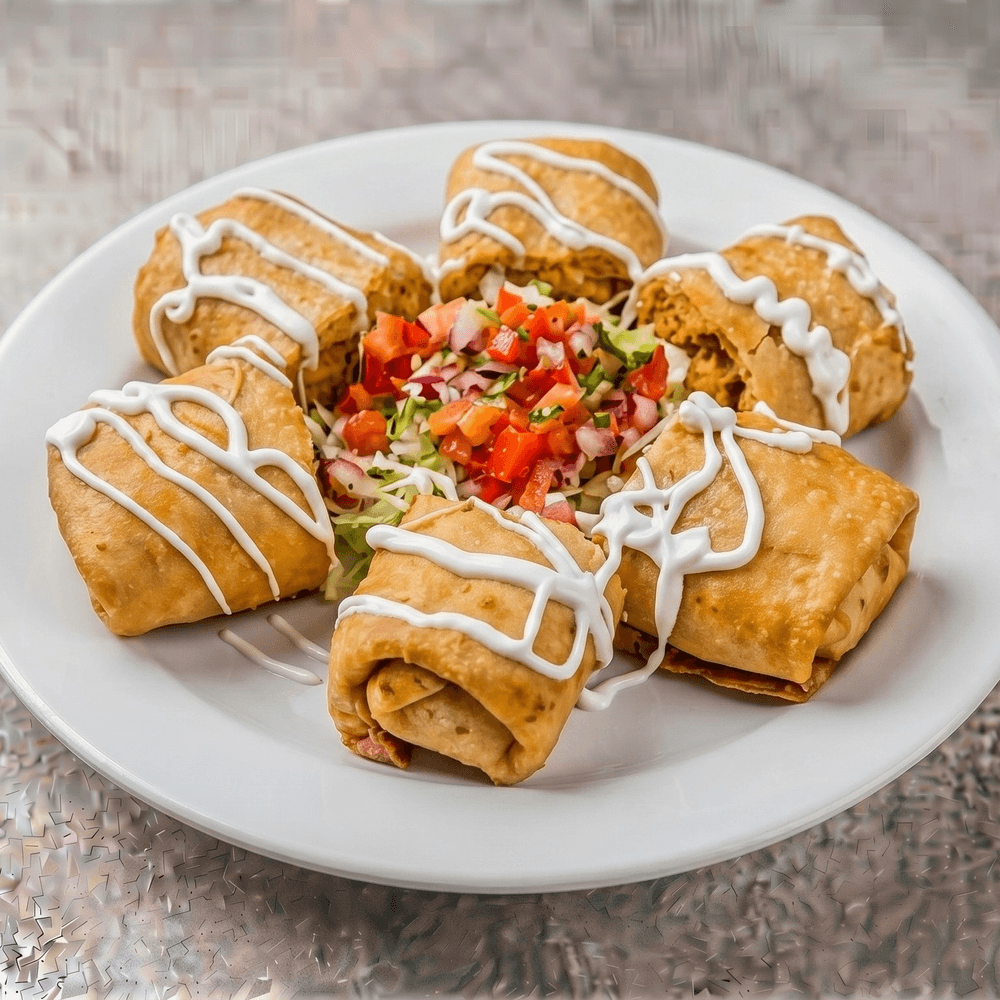Ground Beef Chimichangas