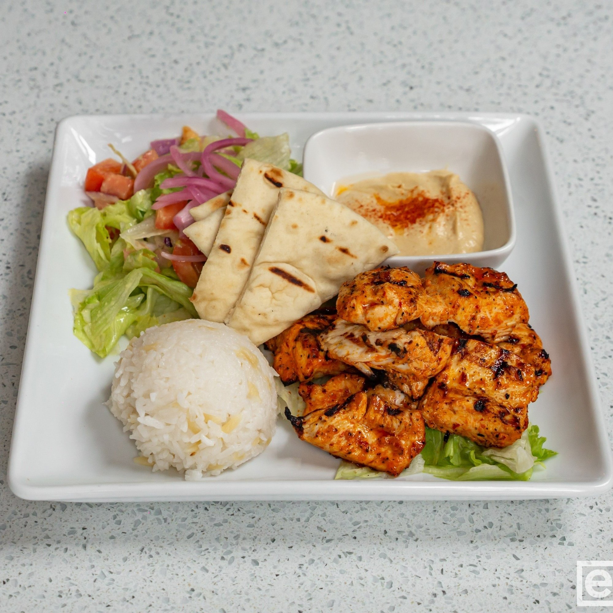 Chicken Kebab Plate