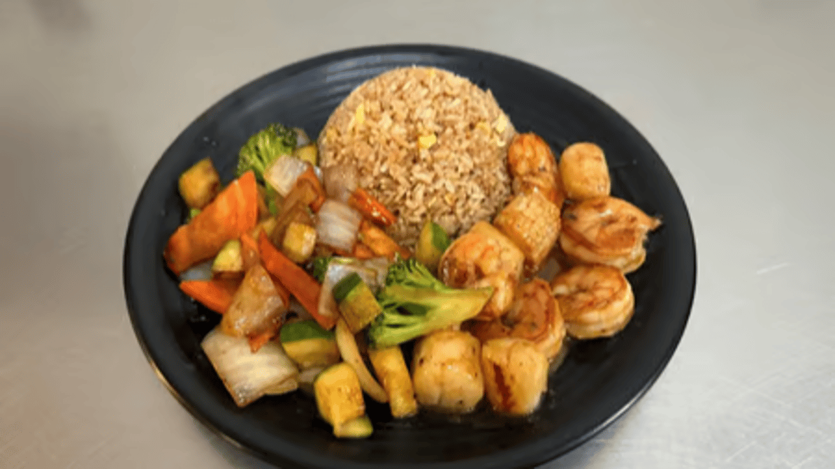 HD13. Hibachi Shrimp & Scallop