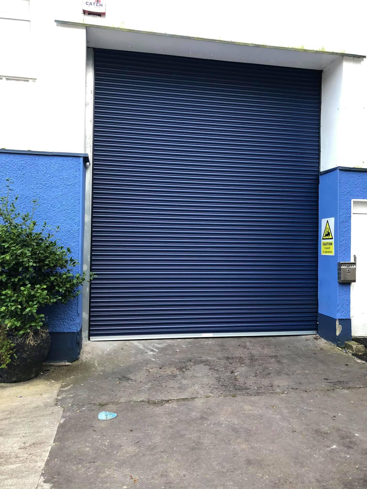 Steel roller shutter