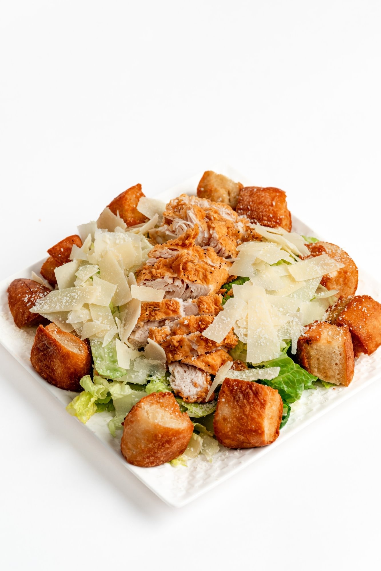 Crispy Chicken Caesar Salad