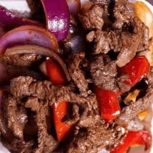 Lomo Saltado Sandwich Wrap