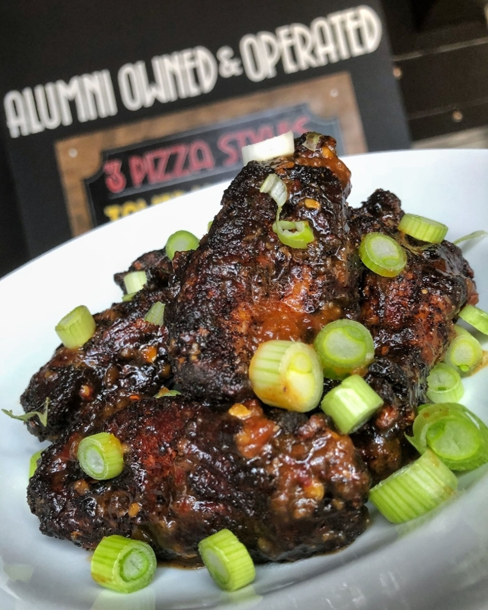 Spicy Thai wings