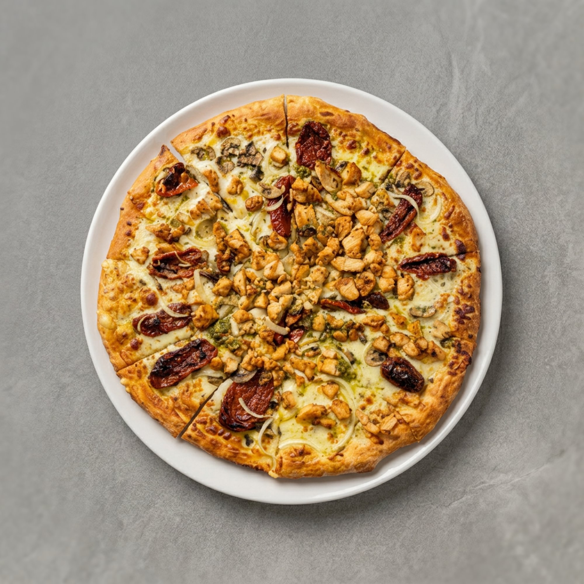 Chicken Pesto Pizza