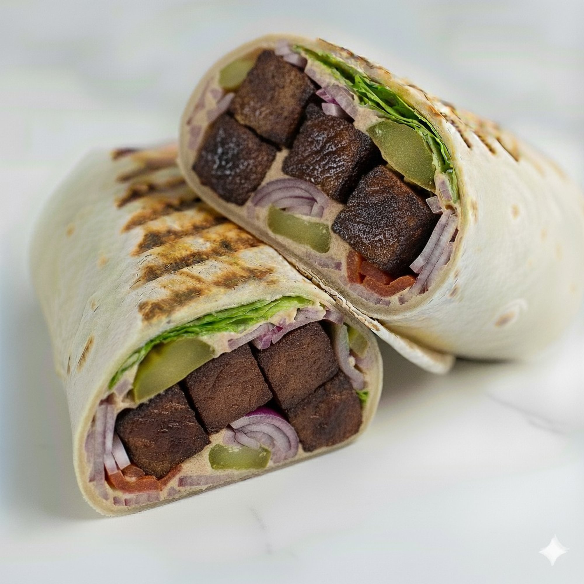 Steak Kabob Wrap