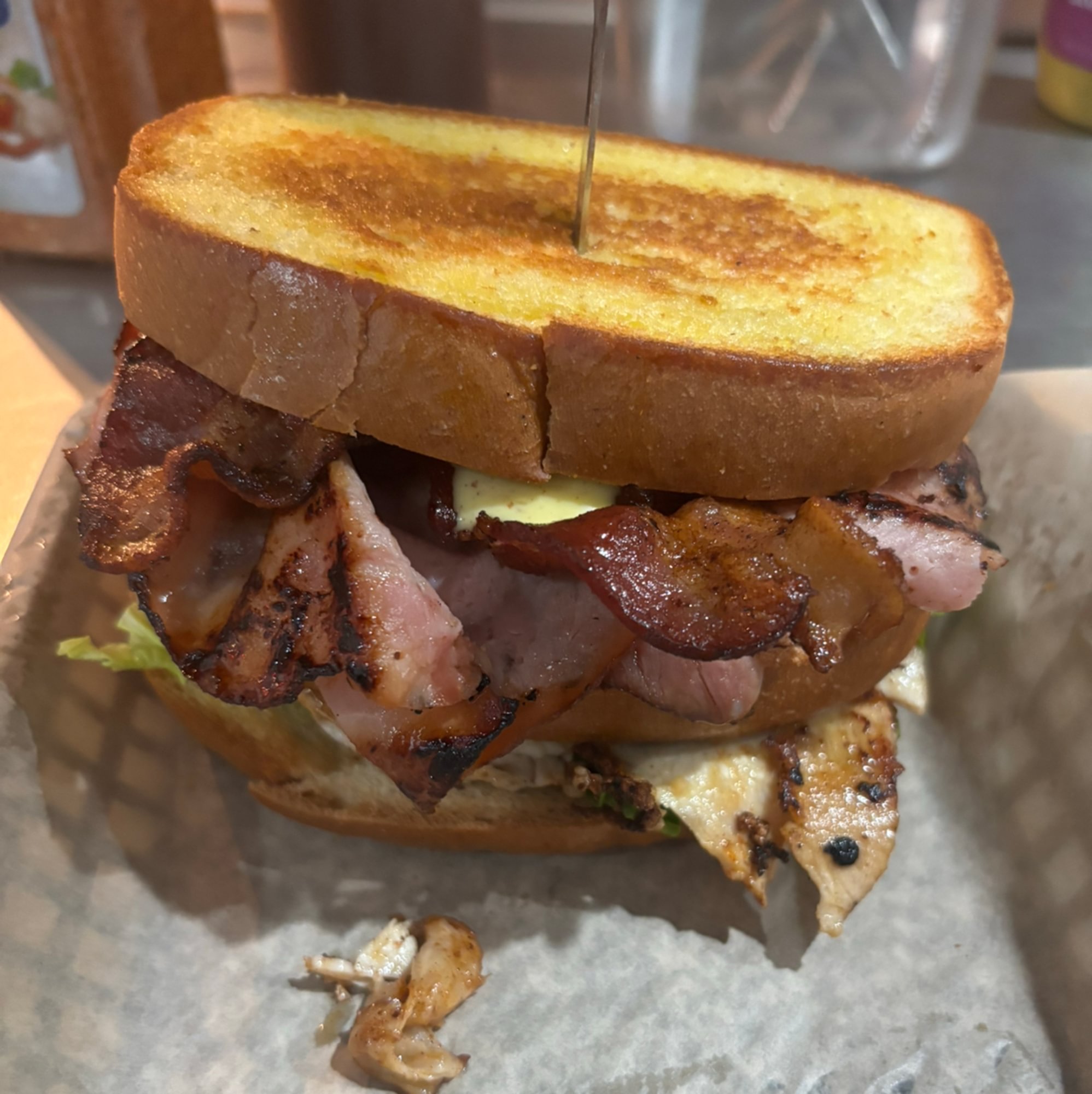 Smoked TJ Club Sandwich