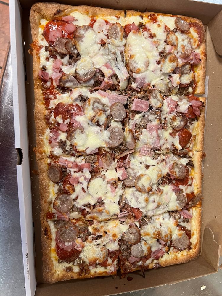 Meat Lovers Sicilian Pizza