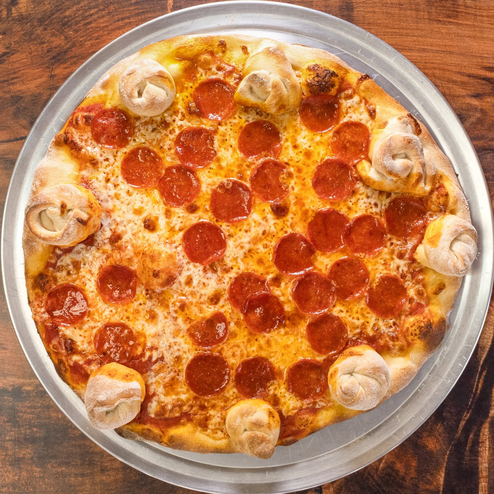 Garlic Knot Pizza