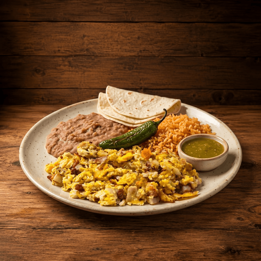 Huevos con Papa / Potatoes & Eggs Plate
