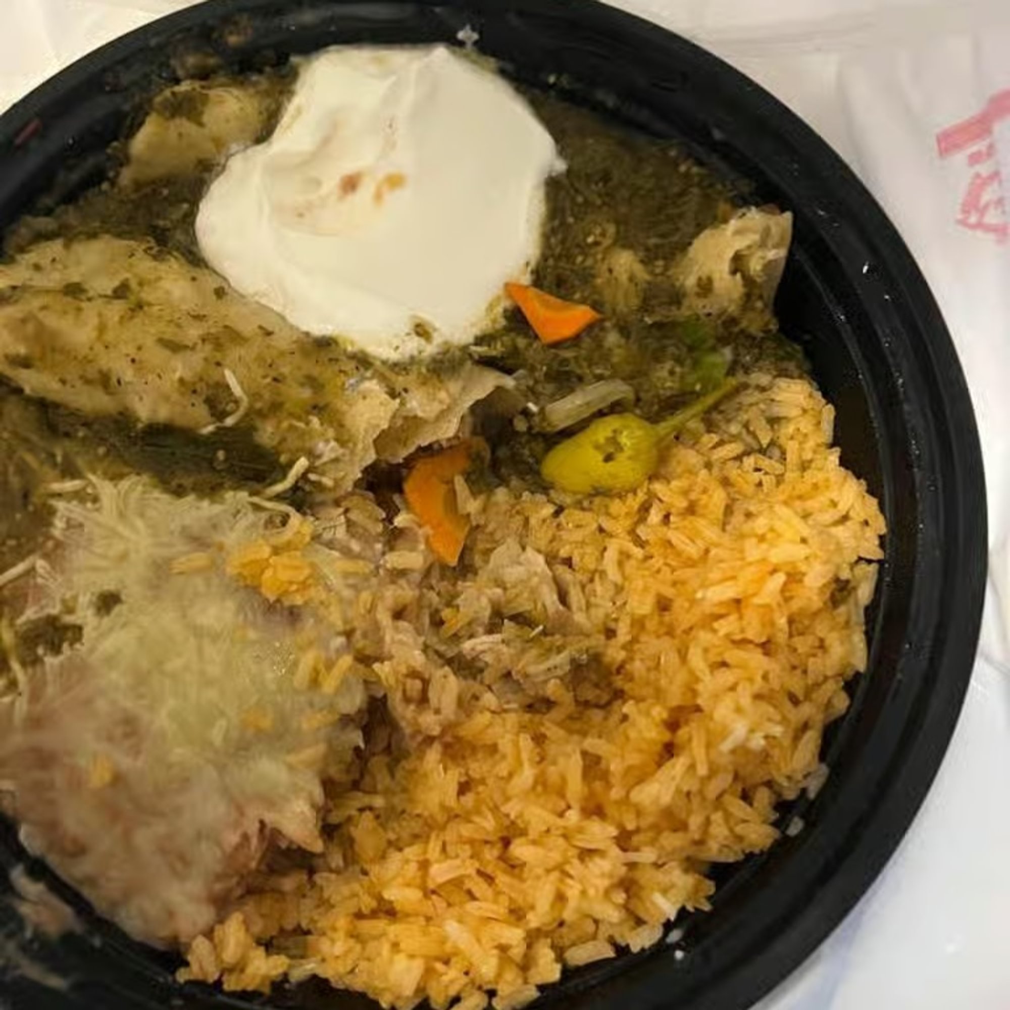 Enchiladas Verdes