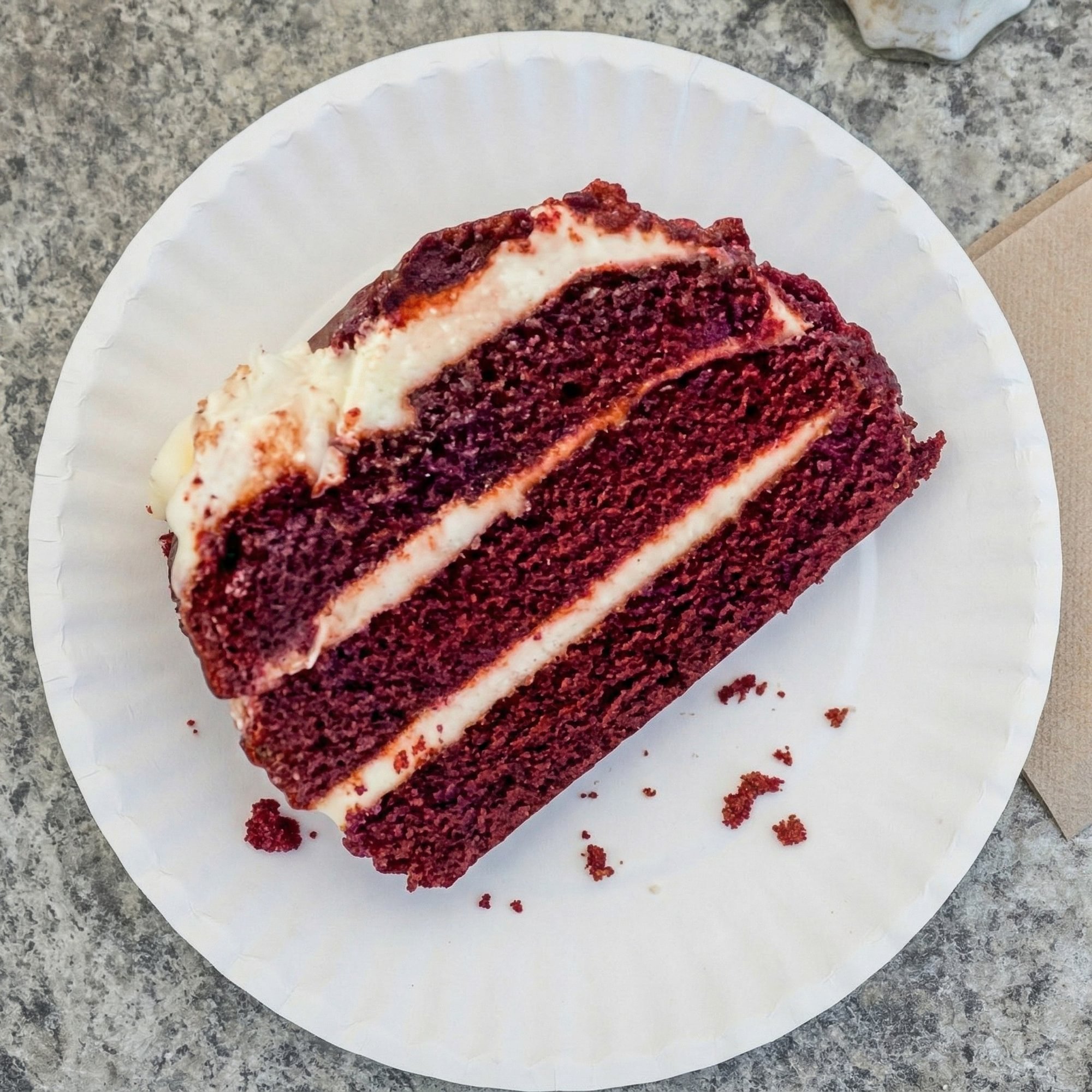 Red Velvet Cake Slice