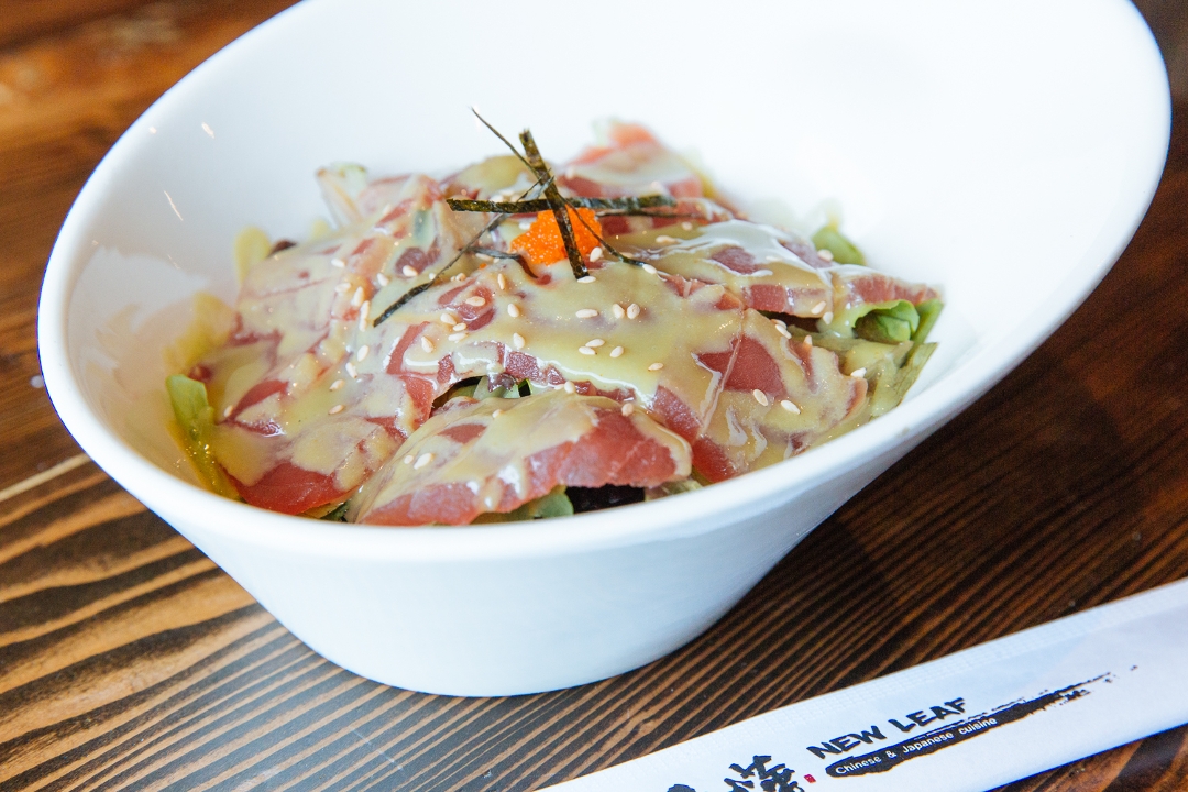 Rare-centered Tuna Salad