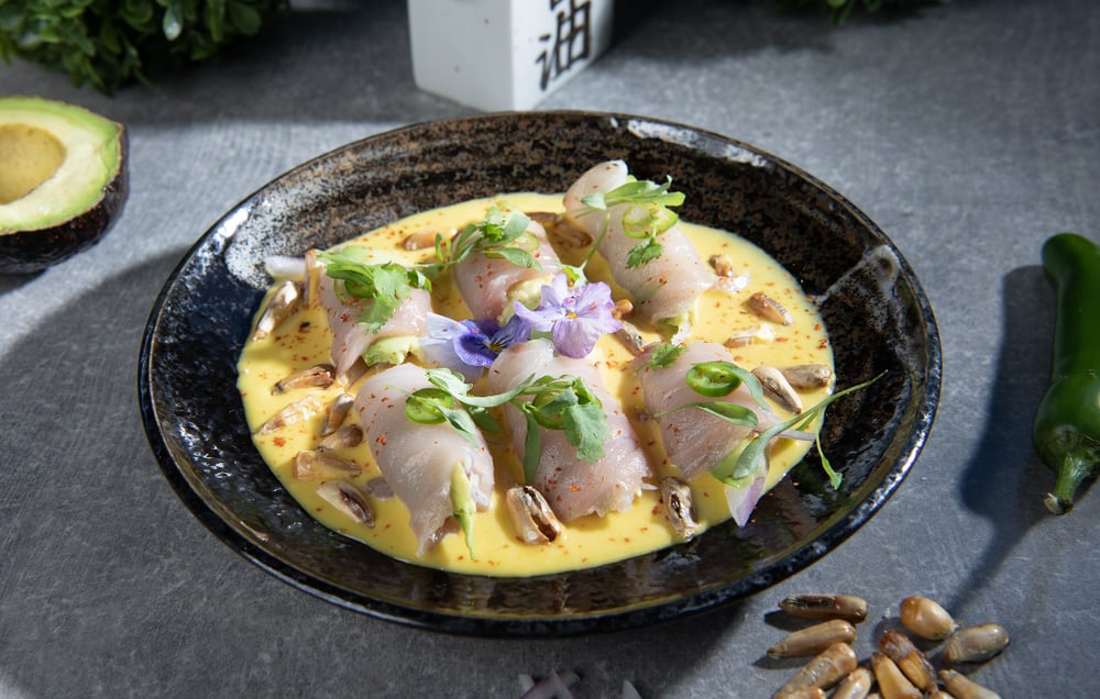Hamachi Yellow Ceviche