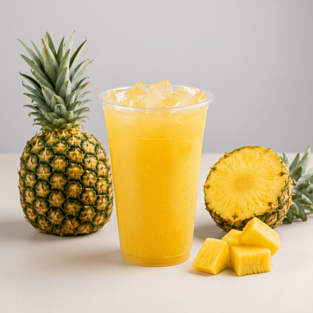 Pineapple Agua Fresca Real Cane Sugar