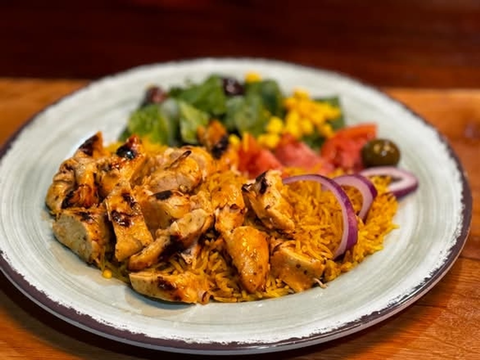 Chicken & Rice Plate