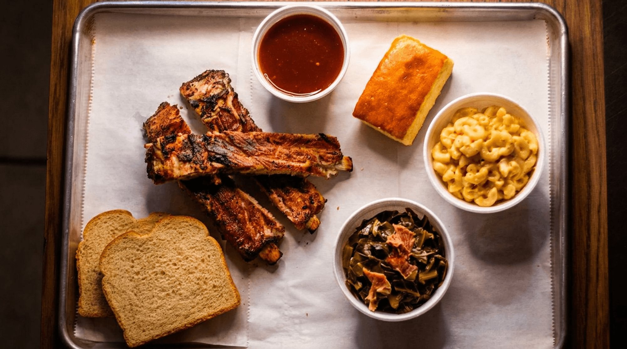 1lb Pork Ribs Short Platter