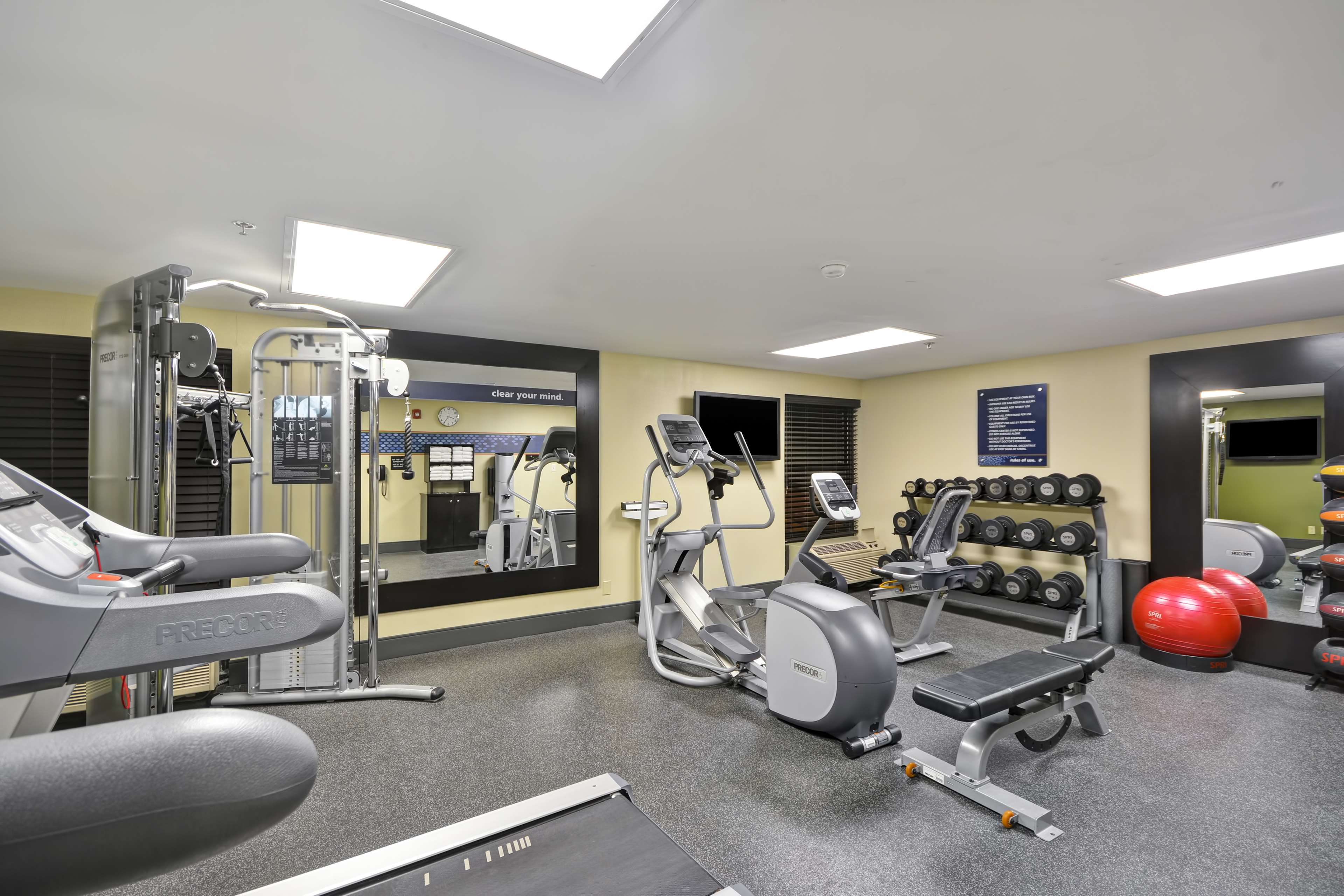 Health club  fitness center  gym