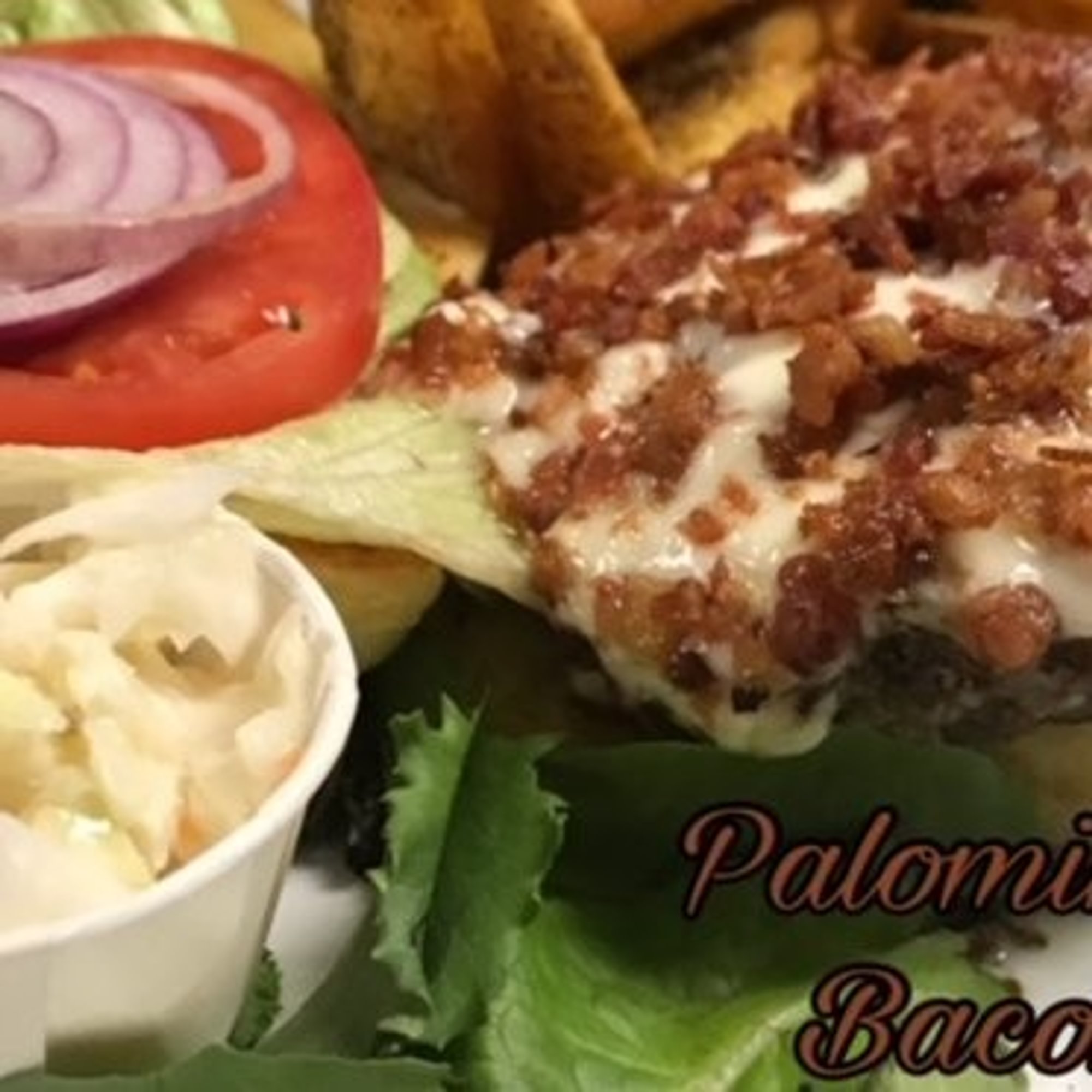 The Bacon Blue Cheeseburger