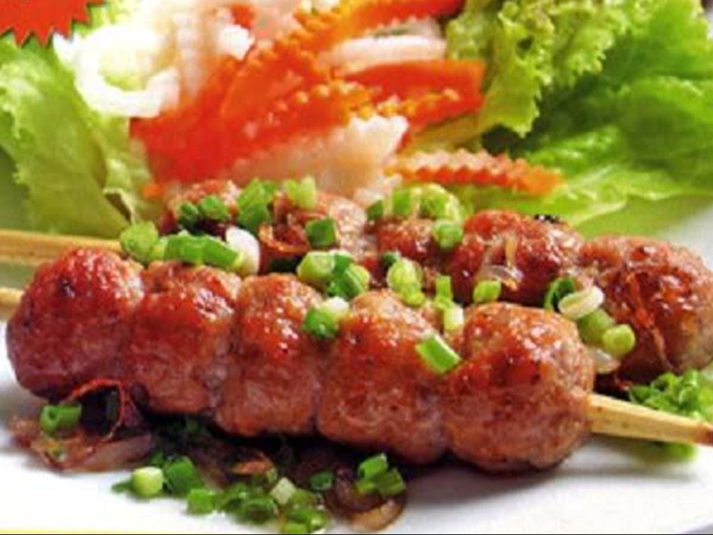 SKEWERS - GRILLED NEM MEATBALL