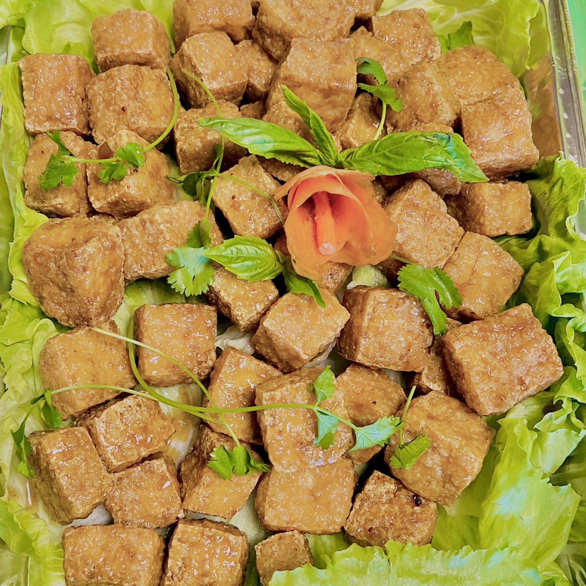T20. BBQ Tofu S/L (tray Đậu Hủ Chiên)
