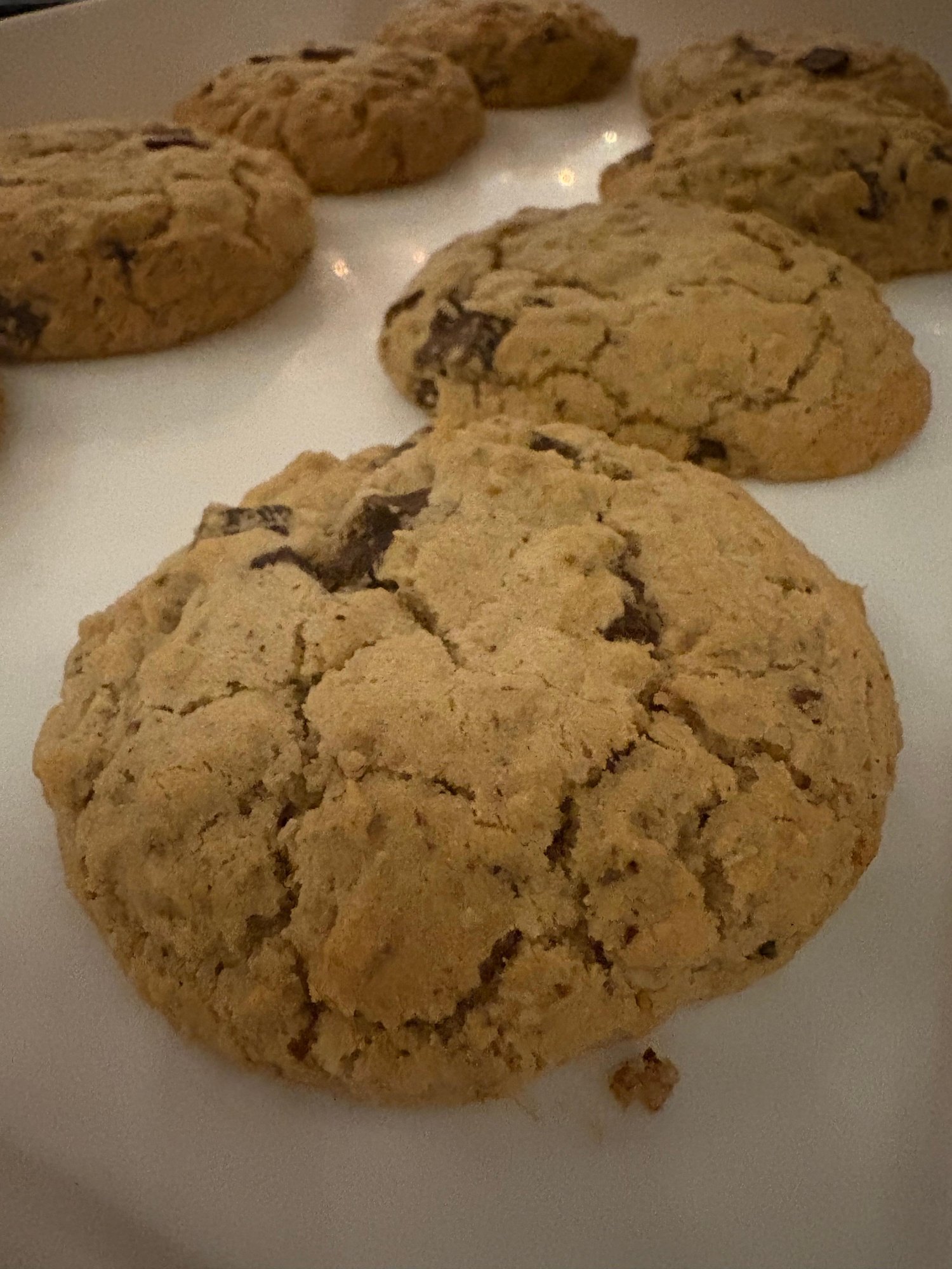 3 Snickerdoodles cookies