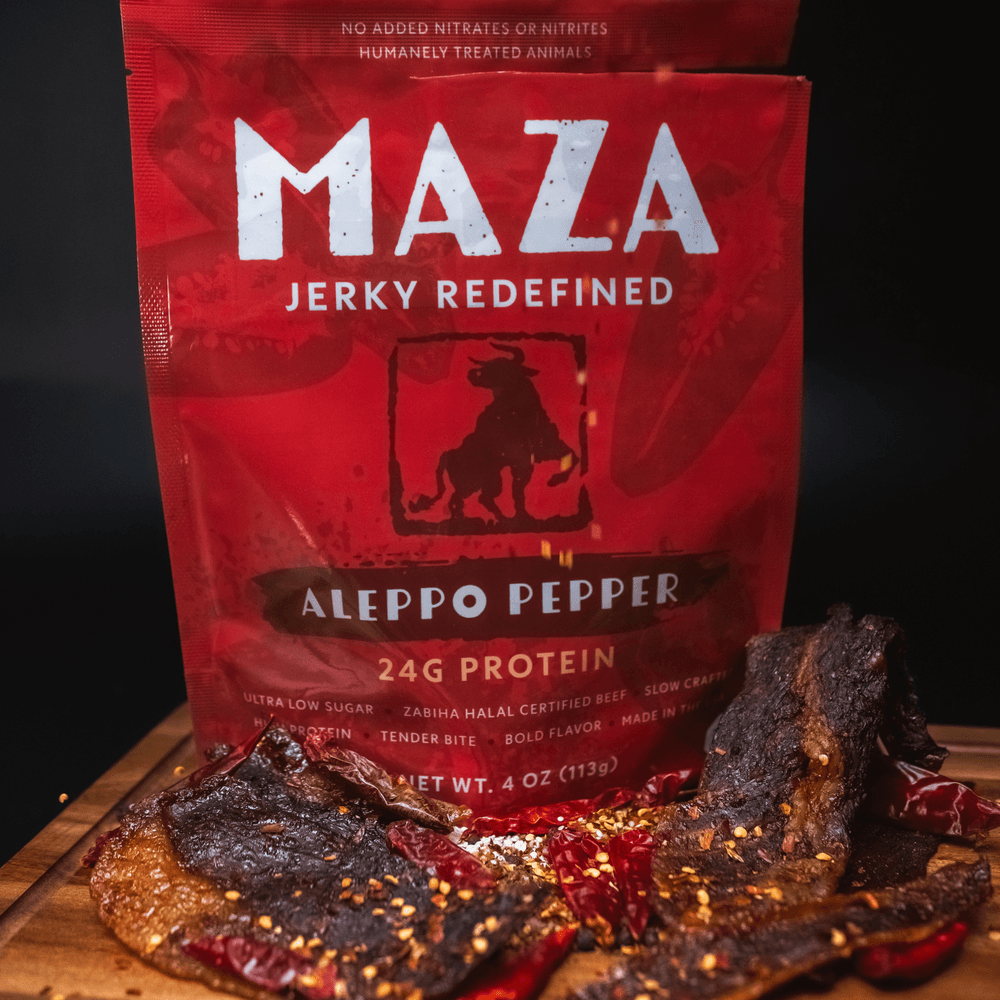 MAZA JERKY - ALEPPO PEPPER