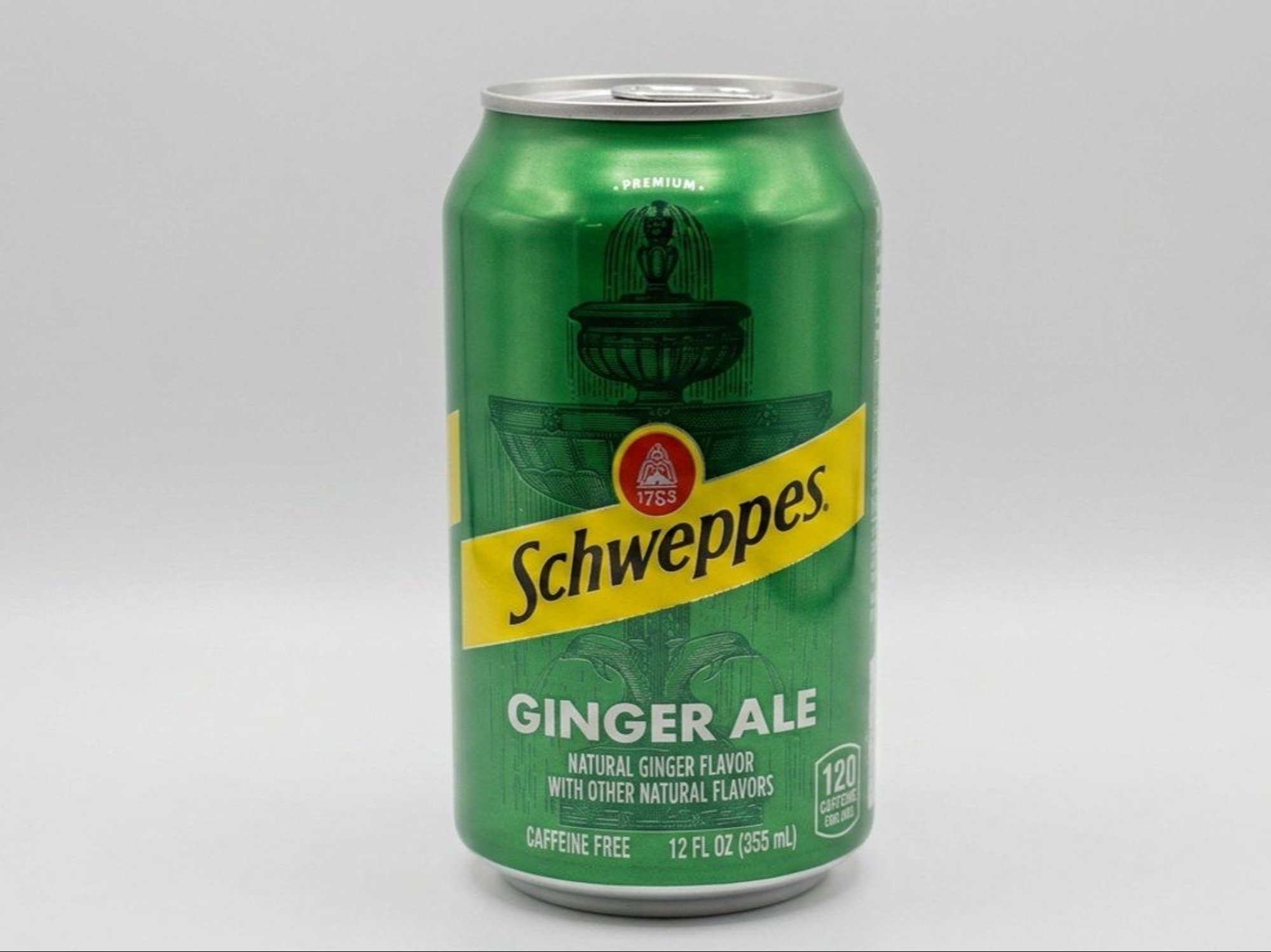 Can Soda Schweppes Ginger Ale