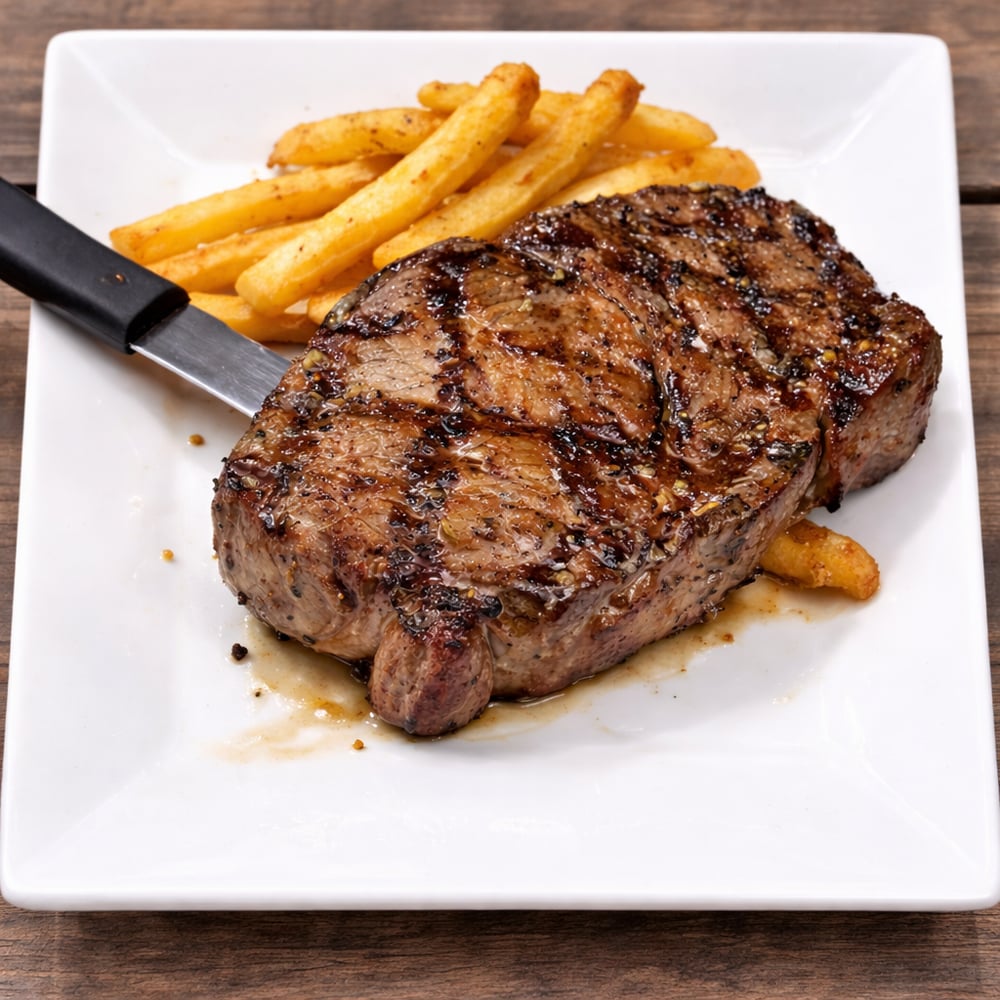 Open Flame Grilled Rib-Eye