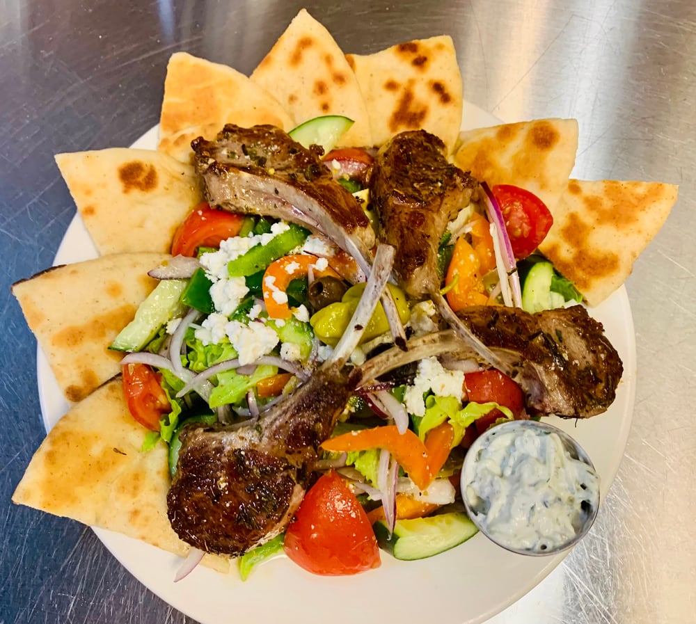 Dinner Lamb Chops Platter