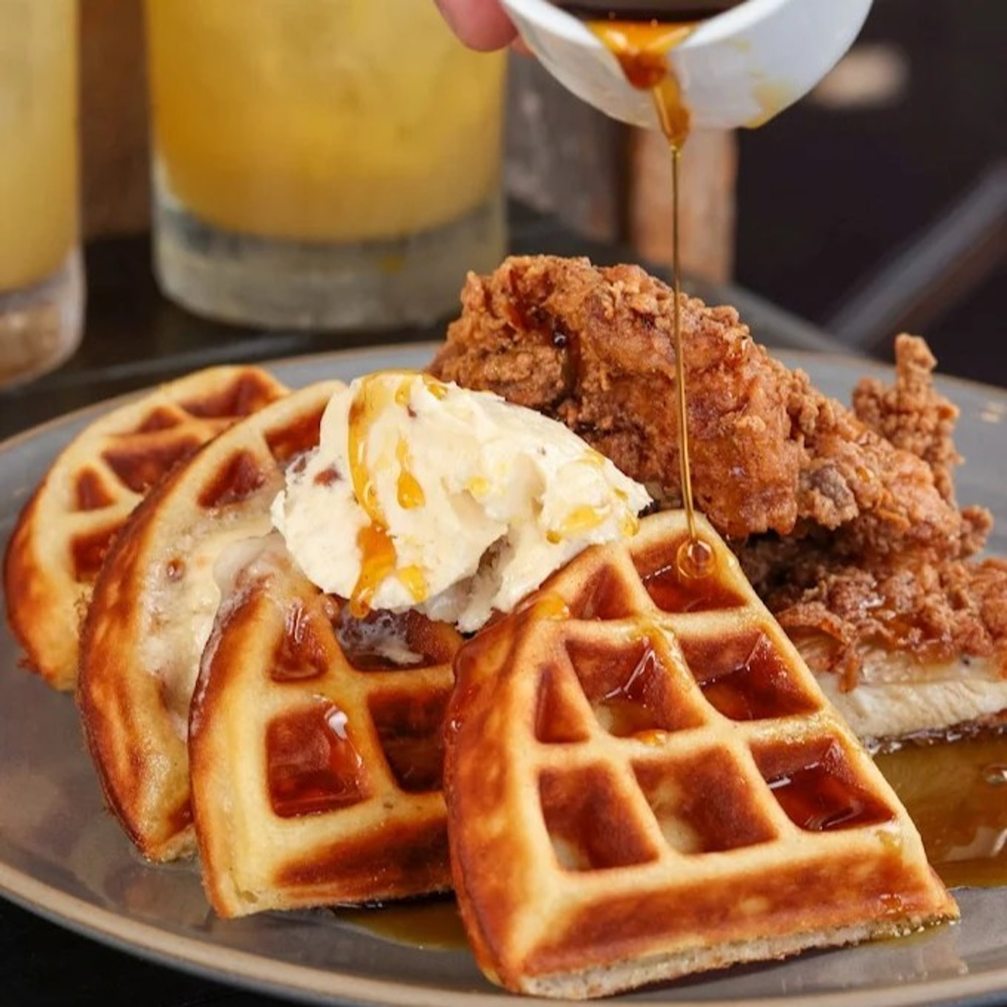 Fried Chicken + Waffle