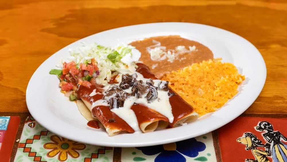 Enchiladas Al Carbon